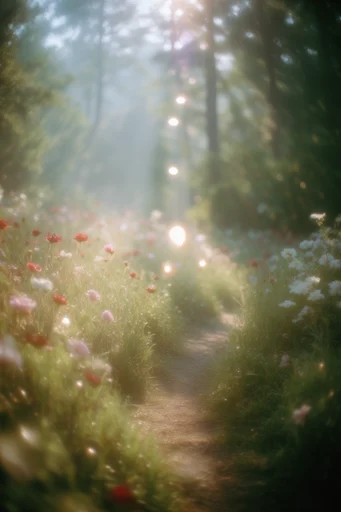 Mystical Folklore Dreamscape style reference image — folklore aesthetic