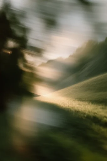 Ethereal Kinetic Impressionism style reference image — painterly motion blur