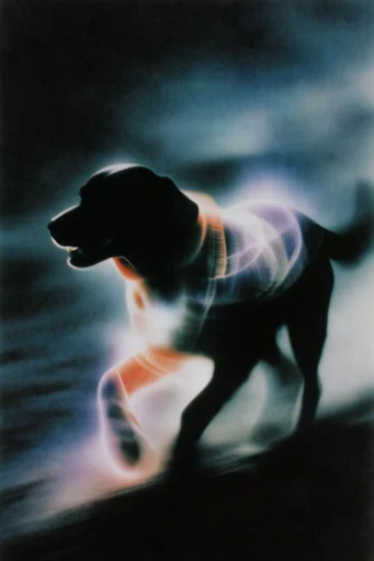Spectral Luminal Surrealism style reference image — surreal double exposure