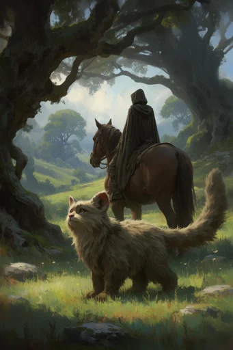 Mythic Overgrown Romanticism style reference image — atmospheric mist and fog