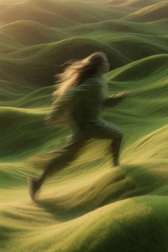 Surreal Verdant Topography moodboard — generate AI images in this style