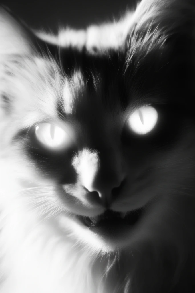 Spectral Monochrome Noir style AI image example 3