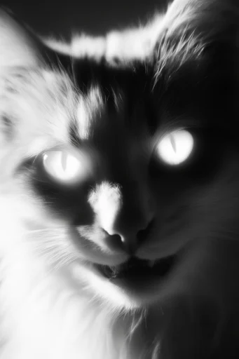 Spectral Monochrome Noir style AI image example 3