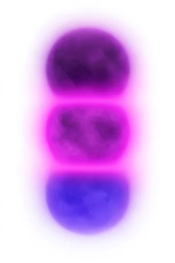 Ethereal Chromatic Aura style reference image — glowing celestial orb