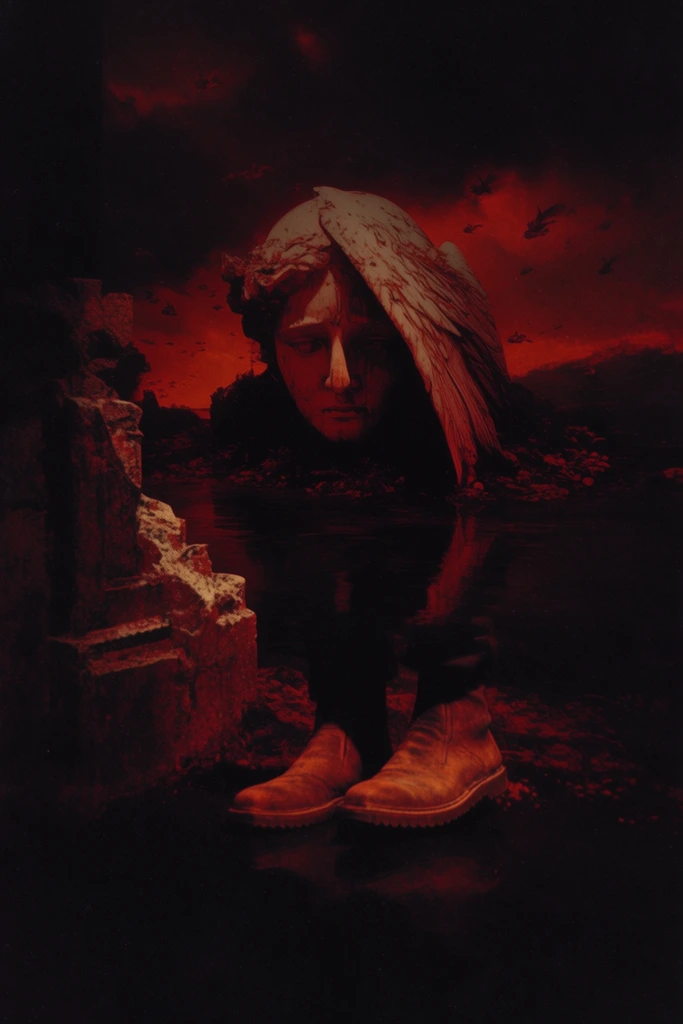 Apocalyptic Gothic Sublime style AI image example 2