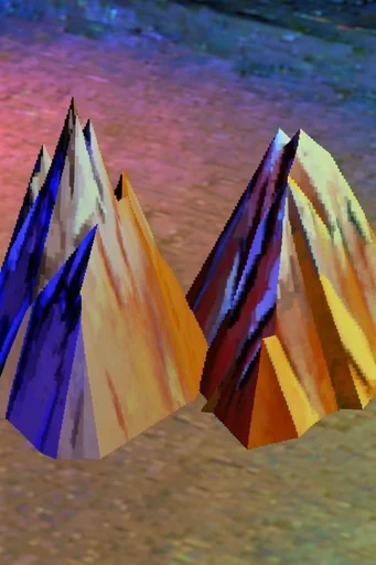 Digital Decay Surrealism style reference image — chromatic aberration