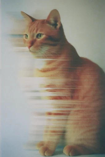 Analog Pixel Surrealism style reference image — digital distortion