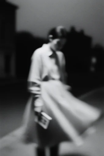 Spectral Monochrome Noir style reference image — high-contrast monochrome