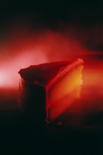 Nocturnal Kinetic Ember style reference image — fiery motion blur