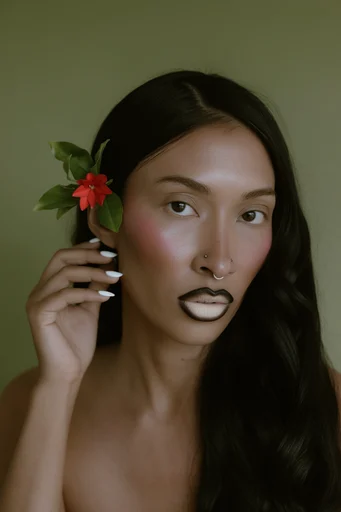 Botanical Surrealist Minimalism style reference image — soft diffused lighting