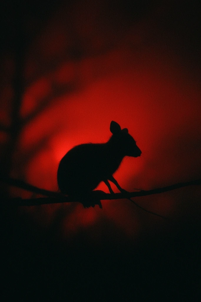 Luminous Noir Silhouette style AI image example 3