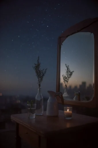 Ethereal Nocturnal Nostalgia style reference image — dreamy cinematic lighting