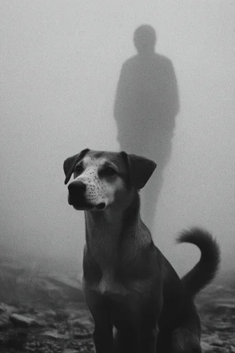Ethereal Monochrome Pictorialism style reference image — minimalist composition