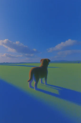 Surreal Liminal Pastoralism style reference image — uncanny valley
