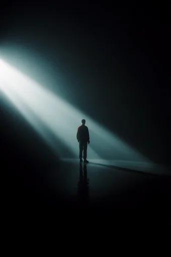 Cinematic Nocturnal Minimalism moodboard — generate AI images in this style
