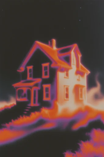 Psychedelic Thermal Grain style AI image example 4