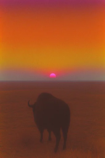 Luminous Retro Minimalism style AI image example 3