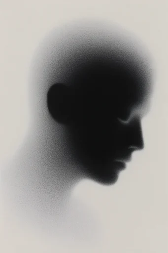 Ethereal Particulate Minimalism style reference image — atmospheric airbrush