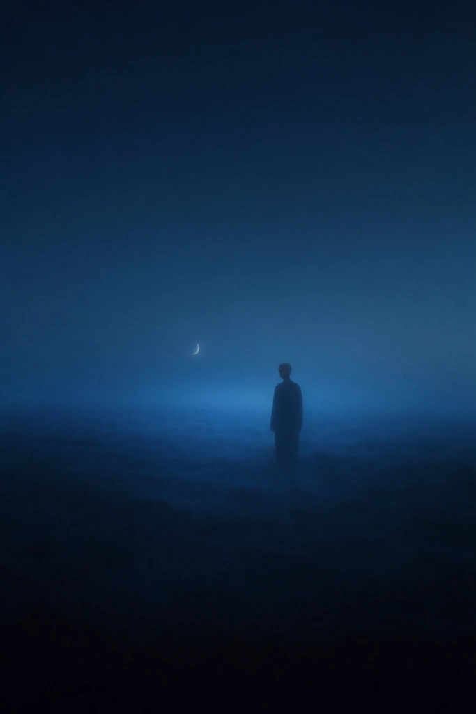 Luminescent Liminal Melancholy style AI image example 1