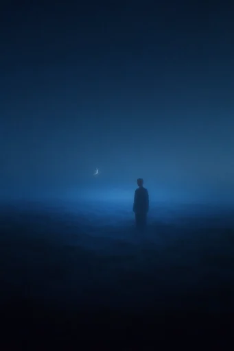 Luminescent Liminal Melancholy moodboard — generate AI images in this style