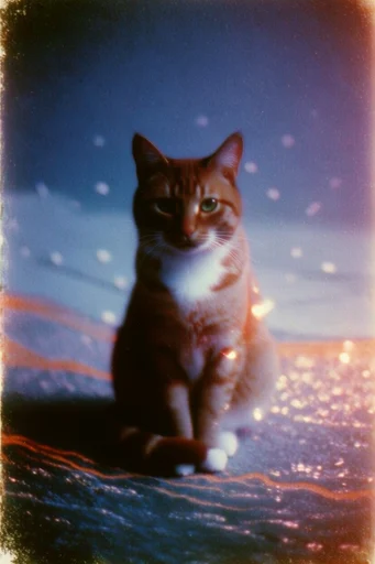 Luminous Analog Liminality style reference image — liminal space