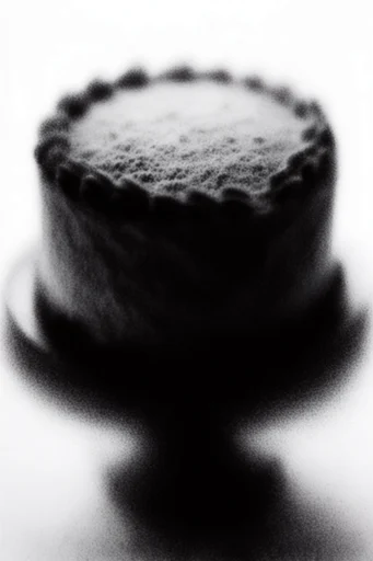 Gritty Monochromatic Noir style reference image — liminal dark ambient