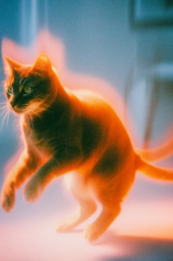 Ethereal Thermal Motion style reference image — fluid smoky trails
