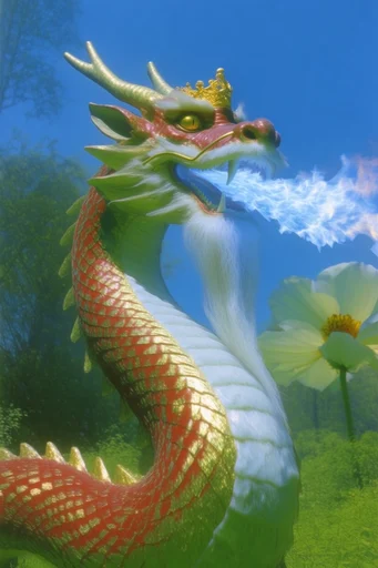 Vibrant Pastoral Dreamscape style reference image — surrealist nature