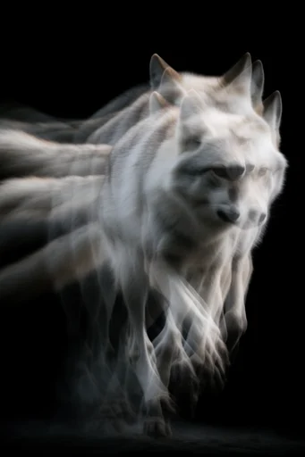 Monochromatic Kinetic Surrealism style reference image — monochromatic minimalism