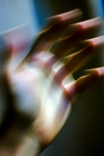 Kinetic Liquid Impressionism style reference image — liquid emulsion distortion