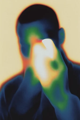 Luminous Thermal Diffusion moodboard — generate AI images in this style