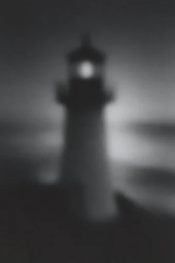 Spectral Monochrome Noir style reference image — chiaroscuro lighting