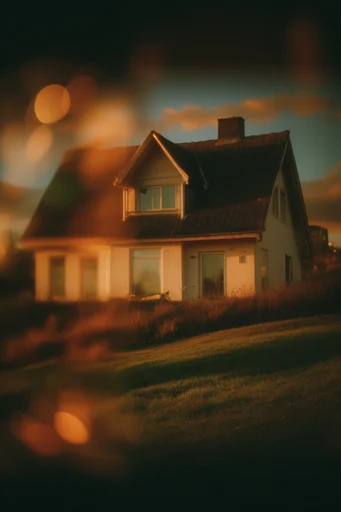 Ethereal Cinematic Nostalgia style reference image — chromatic aberration