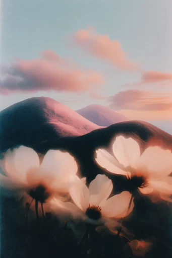 Ethereal Spectral Luminance style reference image — ethereal double exposure
