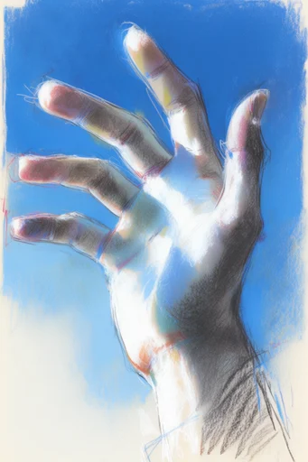 Ethereal Sketch Synthesis style reference image — ethereal lighting