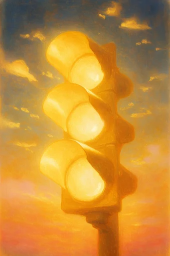 Luminous Amber Transcendence style reference image — translucent golden resin