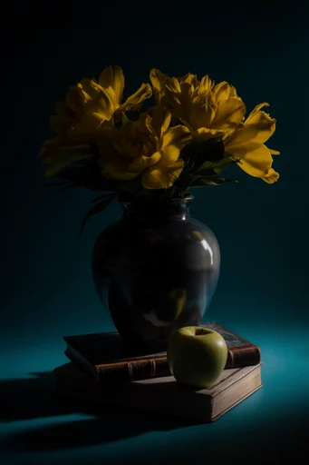 Chiaroscuro Noir Minimalism style reference image — chiaroscuro lighting