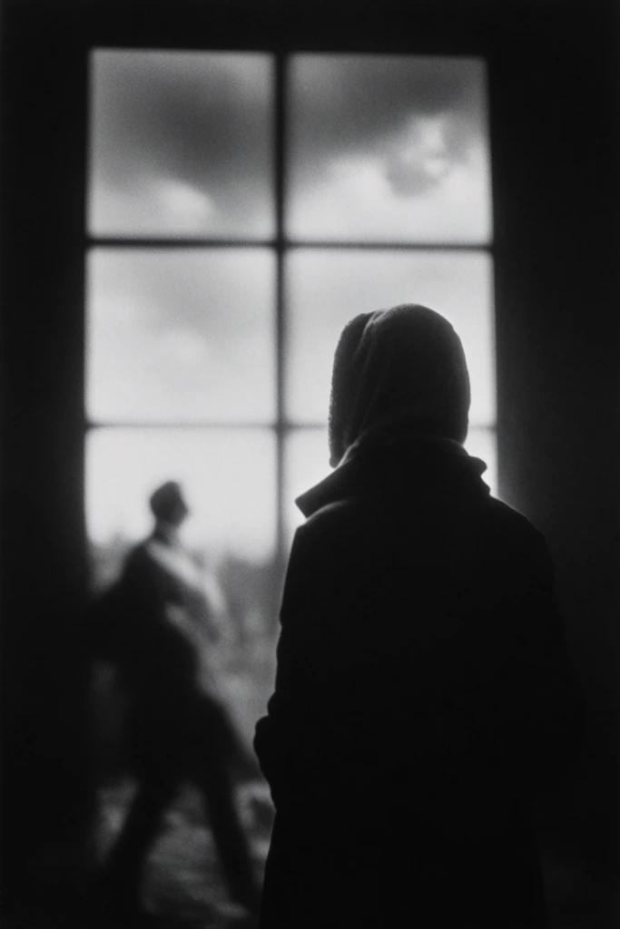 Stark Monochromatic Liminality style AI image example 1