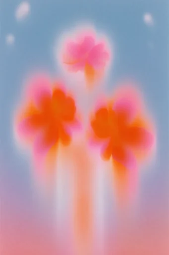 Ethereal Analog Dreamscape style reference image — glowing aura effect