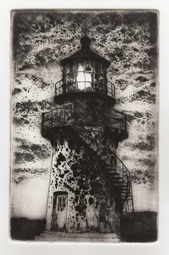 Classical Intaglio Monochromatism style reference image — monochrome etching
