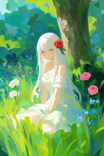 Luminous Whimsical Impressionism style reference image — textured painterly aesthetic