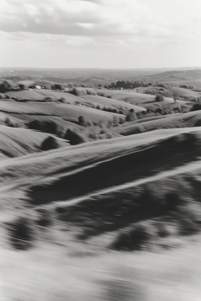 Ethereal Kinetic Monochrome style AI image example 2