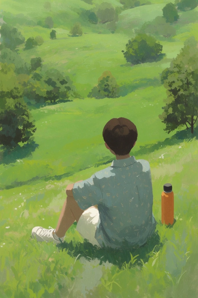 Whimsical Verdant Pastoral style AI image example 2