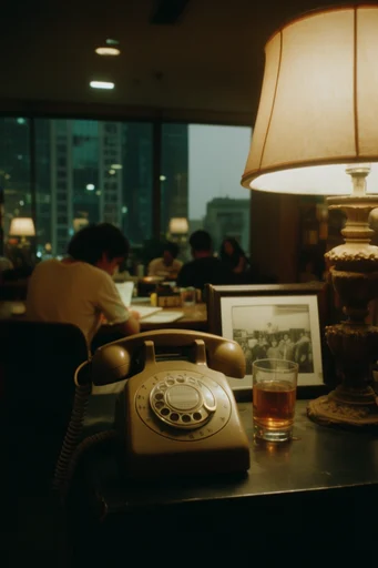 Cinematic Urban Nostalgia style reference image — cinematic 35mm film aesthetic