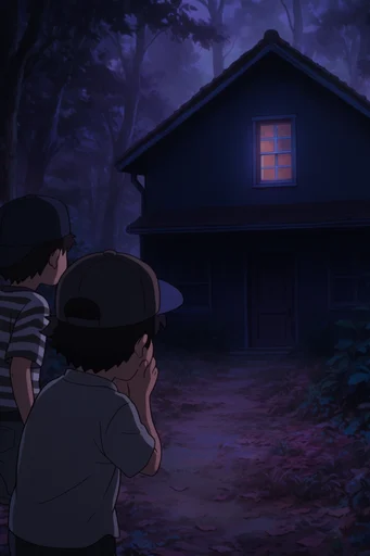 Nocturnal Spectral Anime style AI image example 4