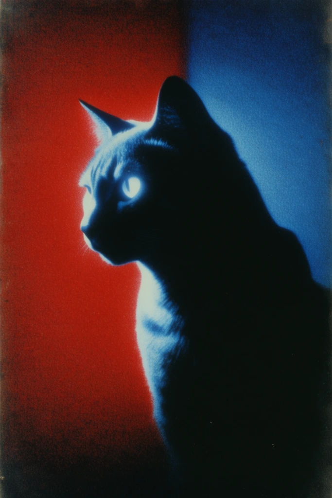 Ethereal Crimson Noir style AI image example 3