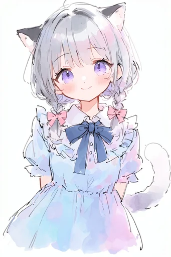Ethereal Pastel Anime style reference image — dreamy atmosphere