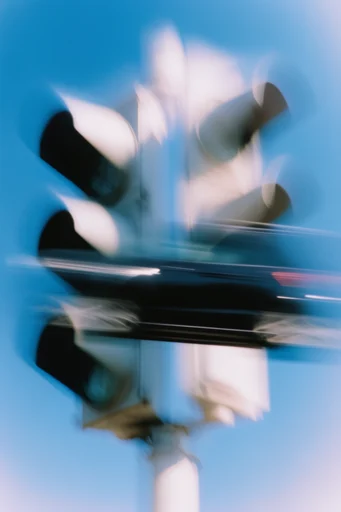 Kinetic Ethereal Motion style reference image — shutter drag