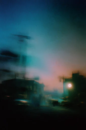 Ethereal Nocturnal Blur style reference image — motion blur