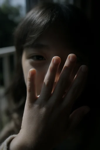 Cinematic Nocturnal Portraits style reference image — intimate animal gaze
